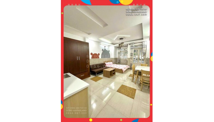 QGV. CHDV 34P gần mặt tiền Lê Đức Thọ, thu nhập 120-160 triệu/th. 260m2, 5T, TM.